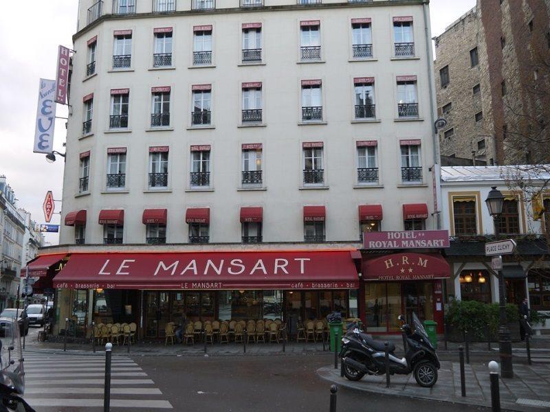 Hotel Royal Mansart Париж Екстериор снимка